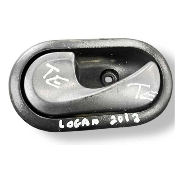 Maçaneta Interna Tras Esquerda Renaut Logan 2012 8200606889 Prateado Traseira