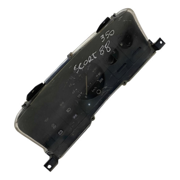 Painel De Instrumentos Ford Escort 1986 A 1990 86ab10841aa Verde-escuro