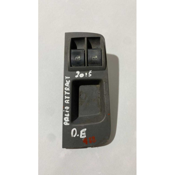 Moldura Botao Vidro Diant Esquerdo Fiat Palio Attractiva 15