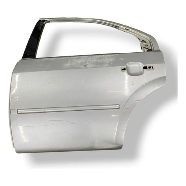Porta Traseira Esquerda Ford Mondeo 2001 2002 Com Detalhe Traseira Esquerda Prateado
