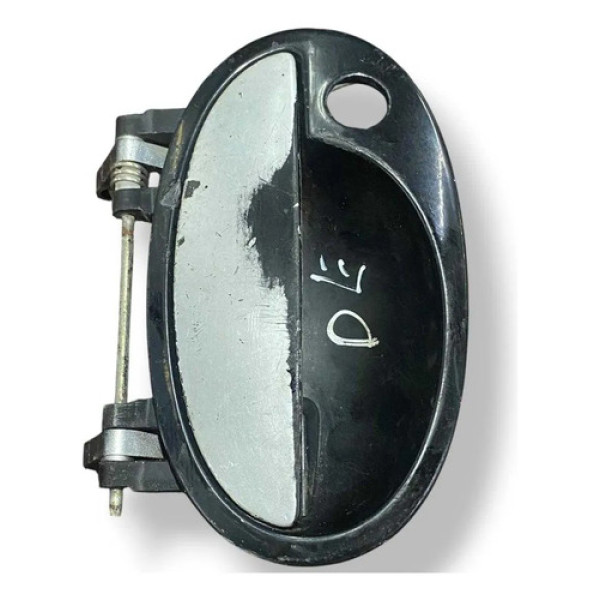 Maçaneta Externa Dianteira Esquerda Gm Meriva 2008 24424846 Prateado Dianteira