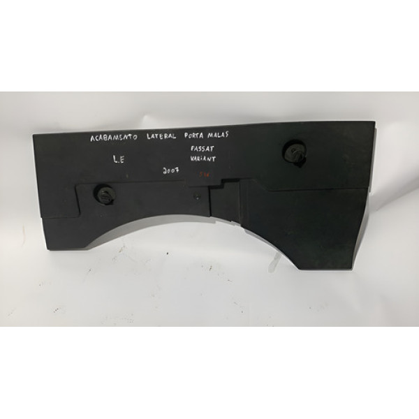 Acabamento Lateral Esquerdo Porta Mala Passat 2007 3c5012116