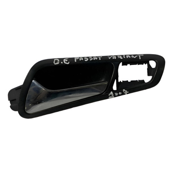 Maçaneta Interna Dianteira Esquerda Passat 2007  Preta Dianteira