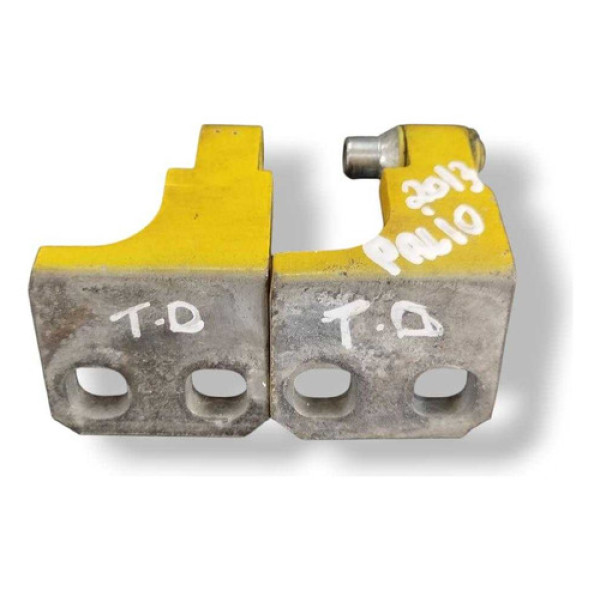 Par Dobradiça Porta Traseira Direita Fiat Palio 2013 A 2015