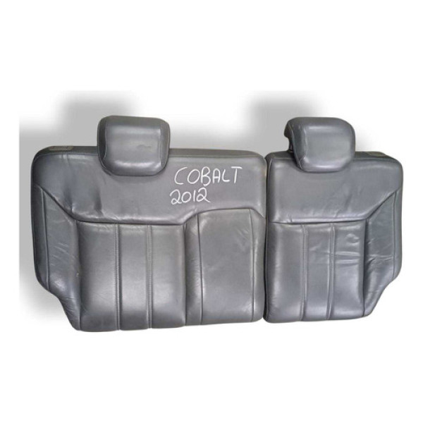 Encosto Banco Traseiro Chevrolet Cobalt 2012 2013 2014 2015 Cinza