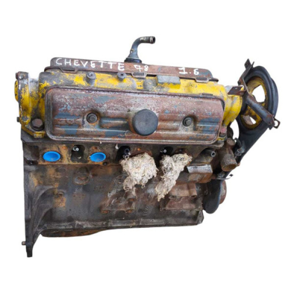 Motor Parcial Chevrolet Chevette 1.6 1978 1979 Alcool 