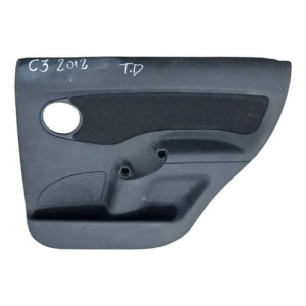 Forro Porta Traseira Direita Citröen C3 2008/2012 9648884277