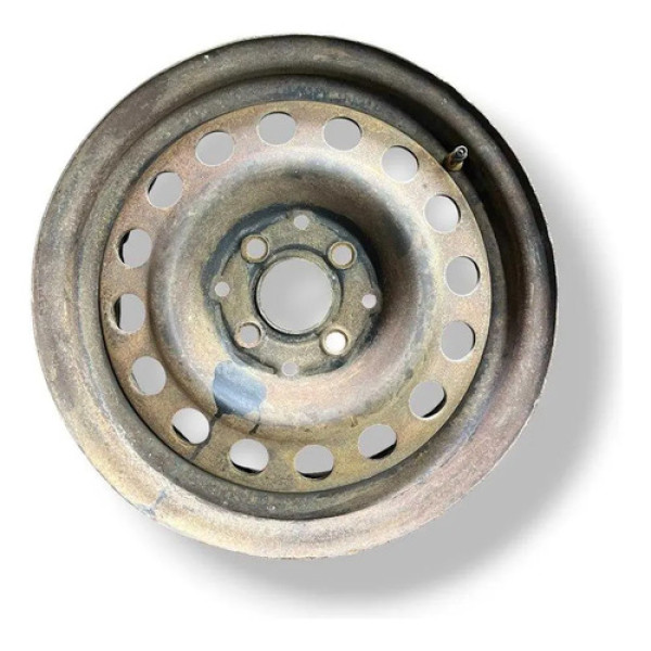 Roda Avulsa De Ferro Aro 14 Volkswagen Original  Prateado