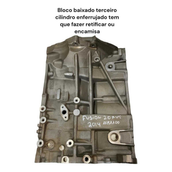 Bloco Motor Baixado Fusion 2.0 2014 Aut 
