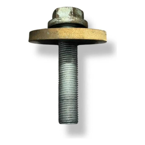 Parafuso Polia C/porca Virabrequim Clio Sedan 1.0 2007 2008 Prateado