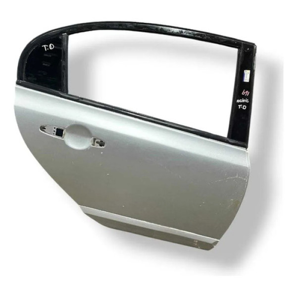Porta Traseira Direita Honda Civic 2007 2008 2009 A 2011 Traseira Direita Preto
