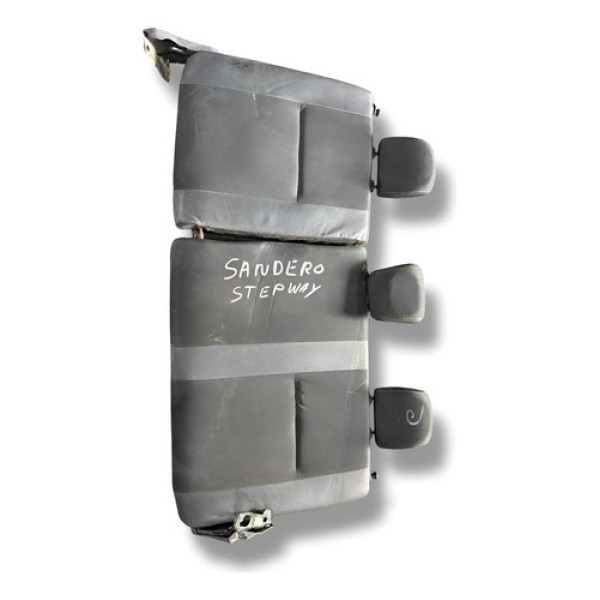 Encosto Banco Traseiro Renault Sandero Stepway 2015 A 2017 Verde-escuro