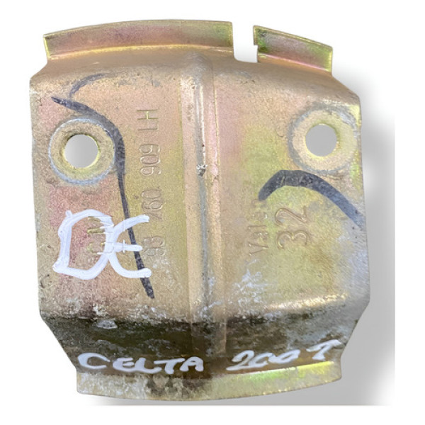 Suporte Maçaneta Dianteira Esquerda Chevrolet Celta 93260909 Preto Dianteira