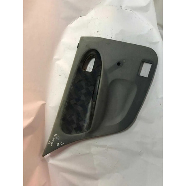 Forro Porta Traseira Esquerda Renault Megane 1998 7700832016 Cinza-escuro