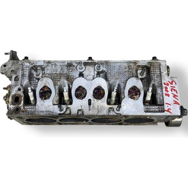 Cabeçote Motor Fiat Siena Tetrafuel 1.4 2008 2009 Manual