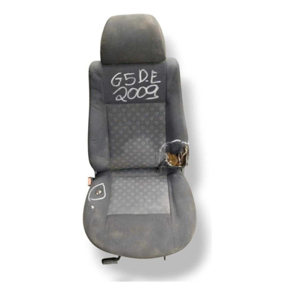 Banco Dianteiro Esquerdo Volkswagen Gol G5 2009 2010 Detalhe Preto