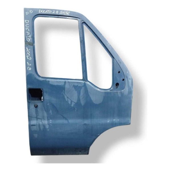 Porta Dianteira Direita Ducato 2002  2003 2004 A  2008 Dianteira Direita Azul-celeste