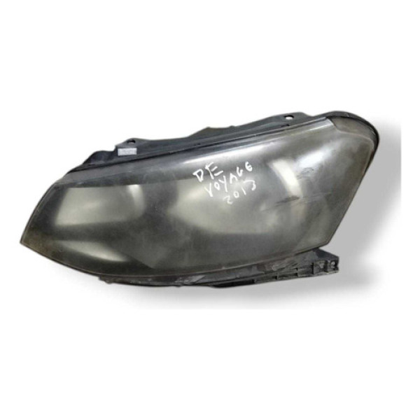 Farol Lado Esquerdo Volkswagen Voyage  2013 Com Detalhe Esquerdo/motorista