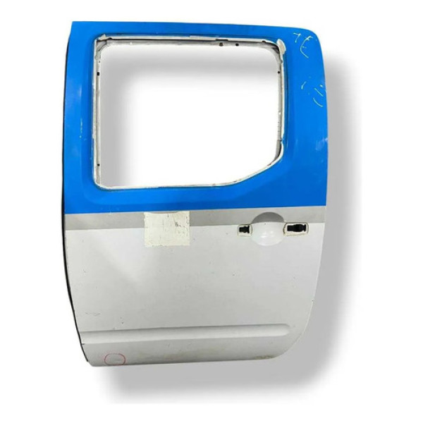 Porta Traseira Esquerda 4x2 Nissan Frontier 2011 2012 Detalh Traseira Esquerdo Branco