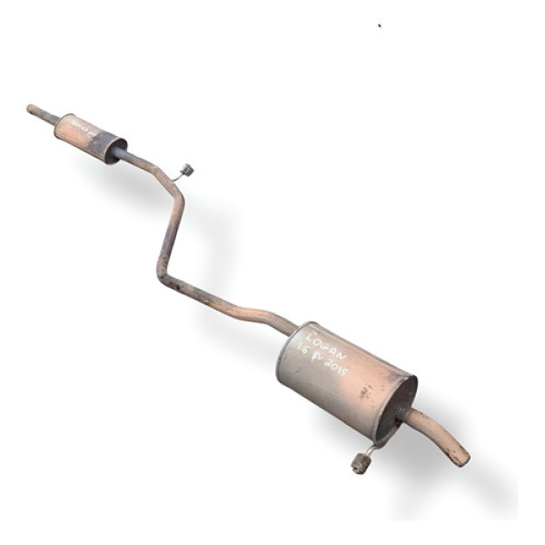 Escapamento Silencioso Renault Logan1.6 8v 2014 2015 2016