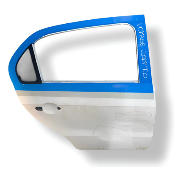 Porta Traseira Direita Volkswagen Voyage 2014 A 2016 Detalhe 1 Direita Traseira