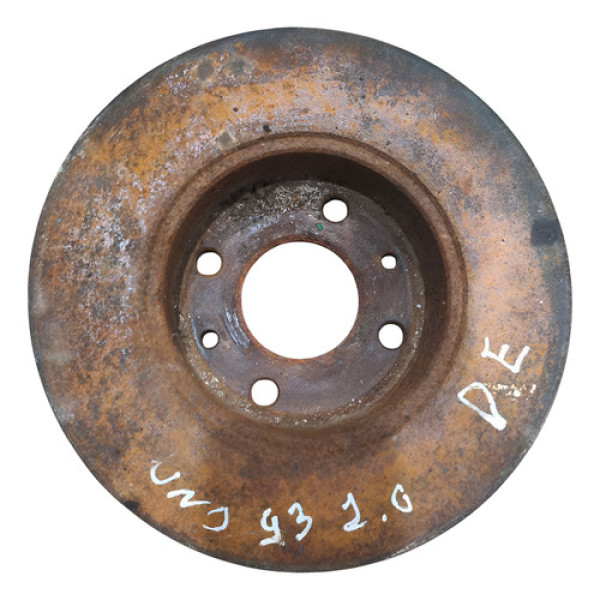 Disco Freio Dianteiro Esquerdo Fiat Uno Elba 1.0 1993 A 1998