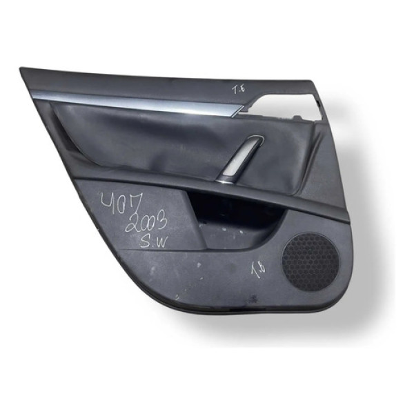 Forro Porta Traseiro Esquerdo Peugeot 407 Sw 2006 9645551077