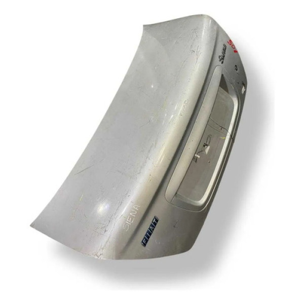 Tampa Traseira Porta Malas Fiat Siena Sedan 2002 2003 A 2005 Branco