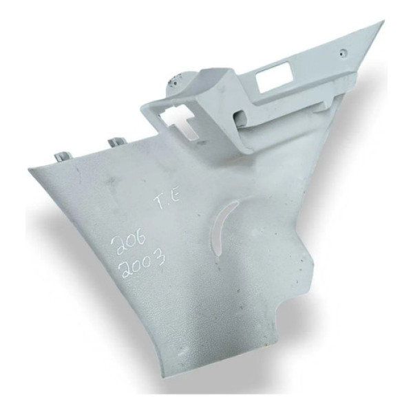 Acabamento Tampão Bagagito Esquerdo Peugeot 206 9625053877 Branco