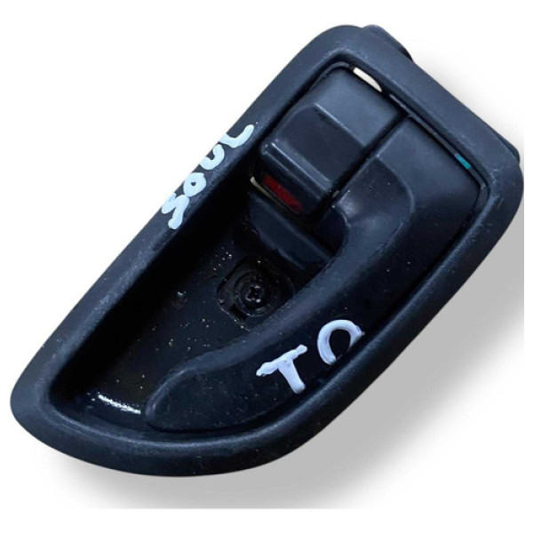 Maçaneta Interna Porta Traseira Direita Kia Soul 2009 A 2012 Cinza Traseira