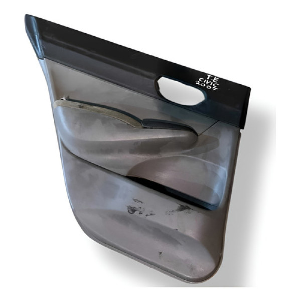 Forro Porta Traseira Esquerda Honda Civic Lxs 2007/2008/2009