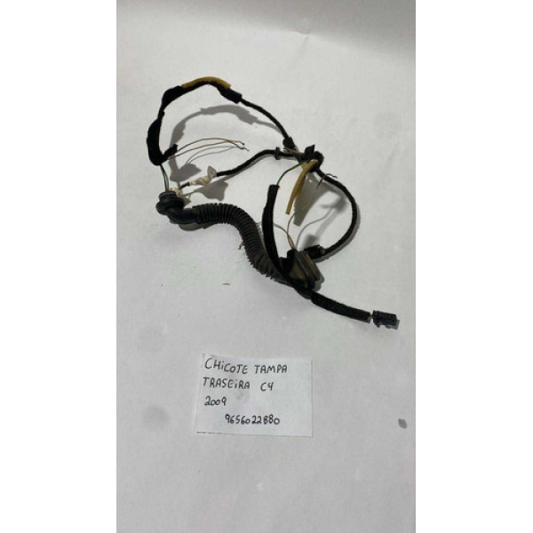  Chicote Tampa Traseira Citroën C4 Pallas 2.0 09 9656022880