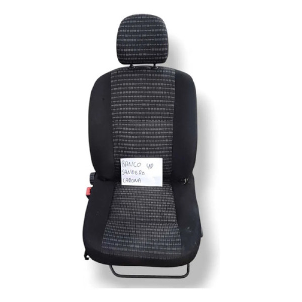 Banco Dianteiro Esquerdo Renault Sandero 4 Portas Preto