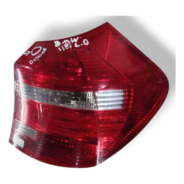 Lanterna Traseira Direita Bmw 118i 2006 A 2010 Detalhes Vermelho Direito/passageiro