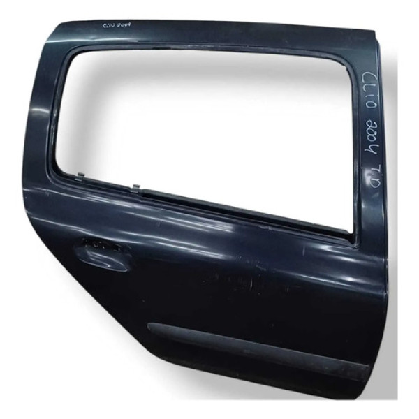 Porta Traseira Direita Renault Clio 2000 2001 2002 A  2004  Traseira Direita Preto
