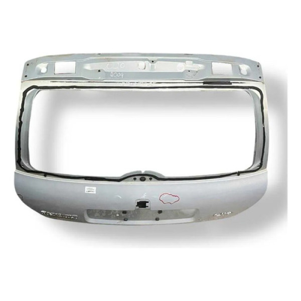 Tampa Traseira Porta Malas Renault Clio 2004 2005 2006 2007 Cinza