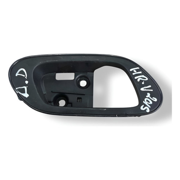 Moldura Maçaneta Interna Dianteira Direita Honda Hr-v 2015 Cinza Dianteira