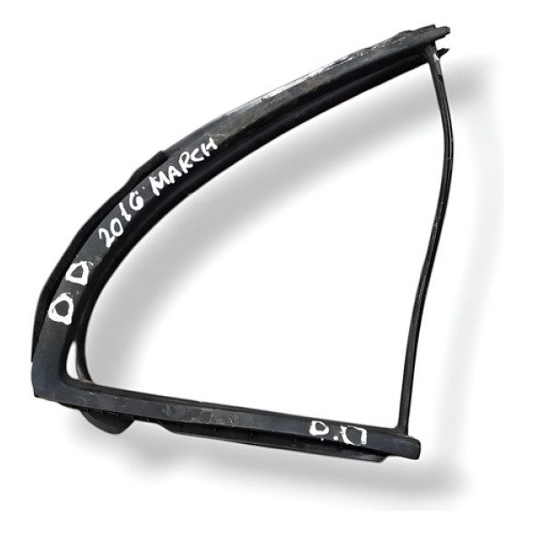 Borracha Vidro Vigia Dianteiro Direito Nissan March 2016 Azul