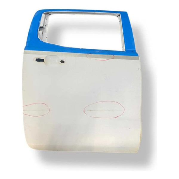 Porta Traseira Direita Ford Ranger 2018 2019 2020 Detalhe Traseira Direita Branco