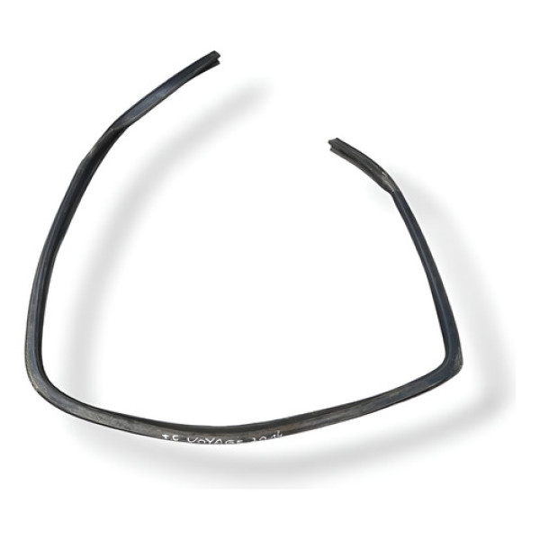 Borracha Canaleta Vidro Traseiro Dereito Voyage 2014 Preto