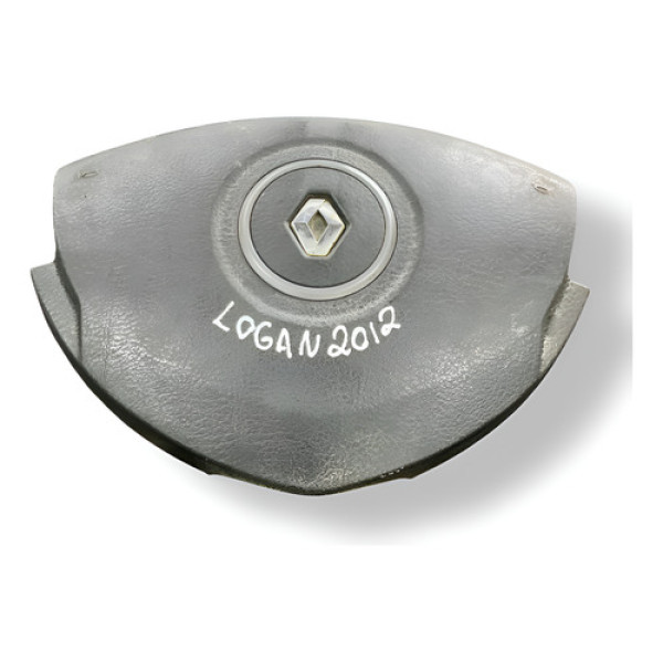 Capa Buzina Volante Renault Logan 2012 2013 2014 985108309r Preto