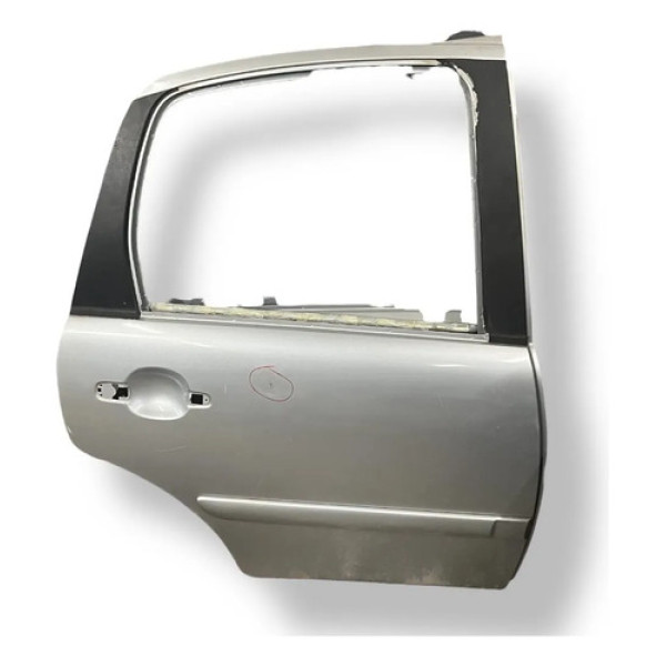 Porta Traseira Direita Citroën C3 - 2007 2008 A 2011 Detalhe Traseira Direita Prateado