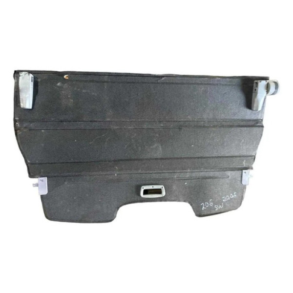 Tampão Bagagito Traseira Malas Escapade Peugeot 206 Sw 2006 Cinza