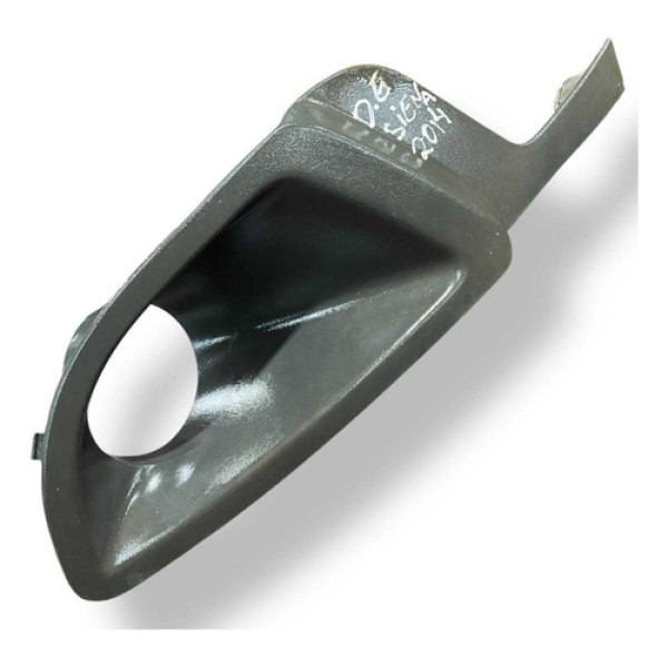 Moldura Farol Milha Esquerdo Fiat Siena 2014 100196813sx Cinza Esquerdo