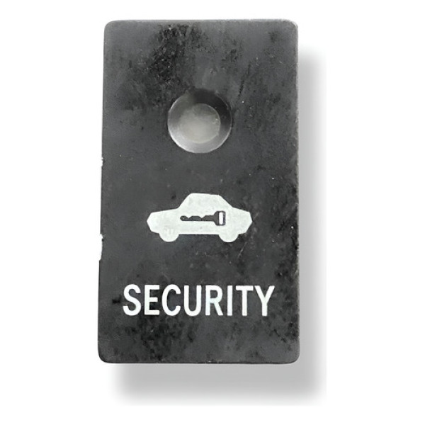 Botão Alarme Security Toyota Fielder 2005 A 2008 0981145 Cinza