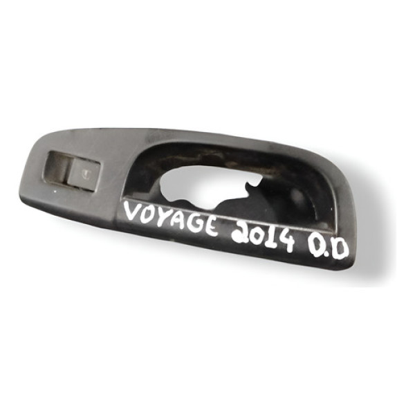 Moldura Botao Vidro Dianteiro Direito Vw Voyage 2014 A 2016