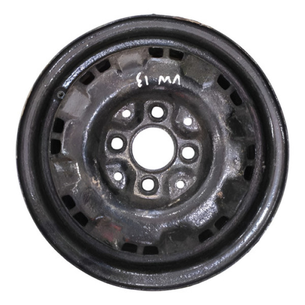 Roda Ferro Avulsa Aro 13 Volkswagen Gol G2  Passati Saveiro Cinza