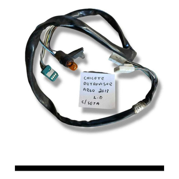 Chicote Retrovisor Lado Direito Fiat Argo 2018 Com Seta 