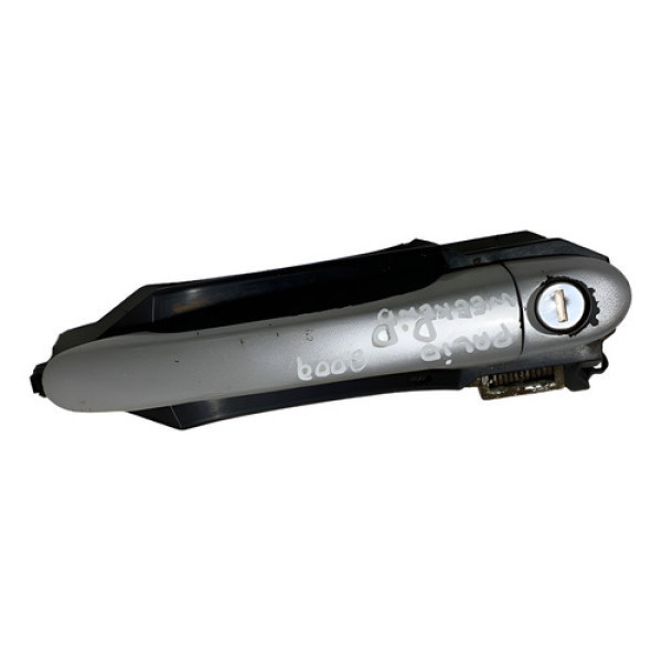 Maçaneta Externa Dianteira Direita Palio Weekend 2009 Preto Dianteira