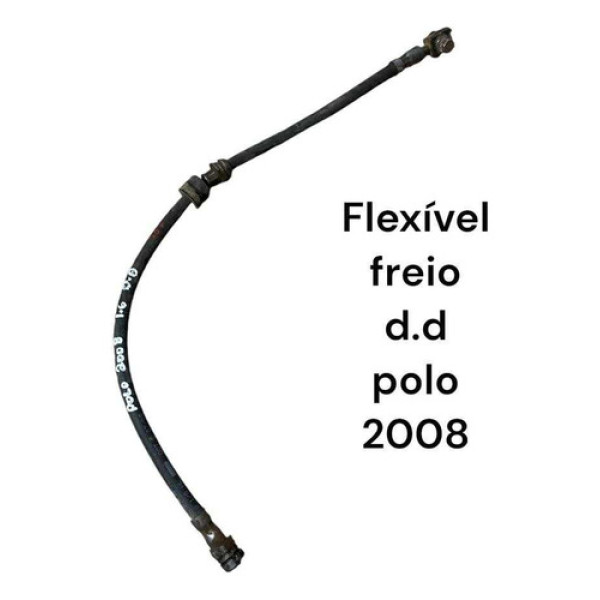Mangueira Flexível Freio Dianteiro Direito Vw Polo 2008/2013